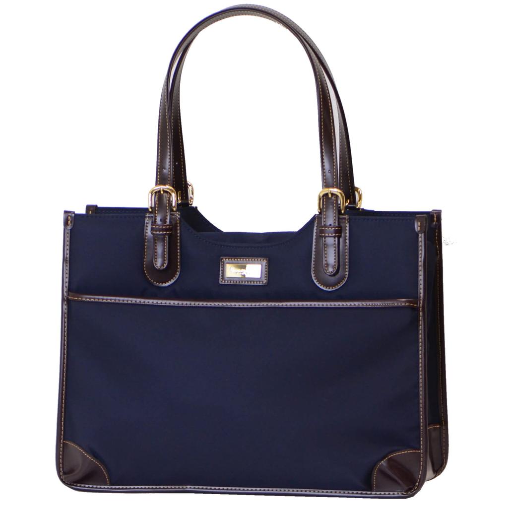 Memezawa Bags Women's Business Bag, Made in Japan, Toyooka Bag, A4 Size, PC Storage, Nylon Business Tote Bag, Popular Brand, Commuting Bag, Business