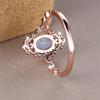 Oval Ring Simple Personality Niche Light Luxury Elegant Ring Ring