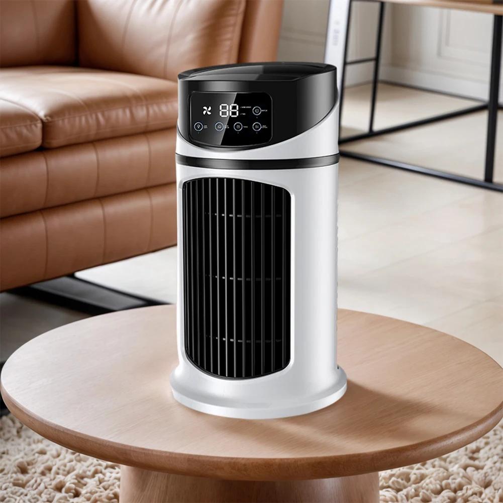 3-in-1 Persönlicher Leiser Tischventilator 6 Geschwindigkeiten Einstellbarer Zirkulationswind Luftkühler Kühlventilator für Büro Schlafzimmer Schreibtisch