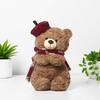 New Teddy Bear Plush Toy with Scarf Kawaii Bear Doll Lovely Birthday Gift Teddy Bear Stuffed Toy Room Decor Animal Ornament