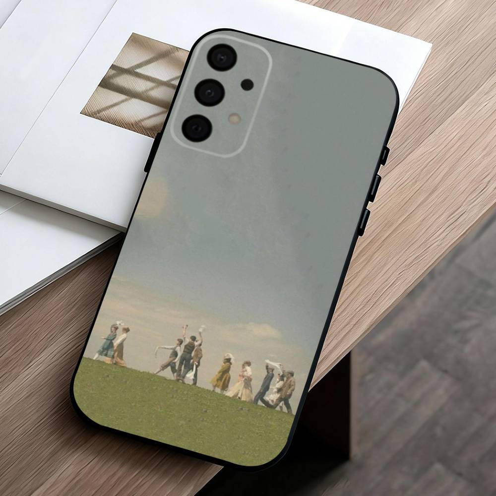 A-Anne of Green G-Gables Cute Phone Case For Samsung Galaxy A73,A72,A71,A70,A53,A52,A51,Soft Silicone Black Cover