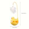 Detachable & Washable with Feather and Bell for Teasing, Self-Play, and Dental Health - Perfect for All Cat Breeds