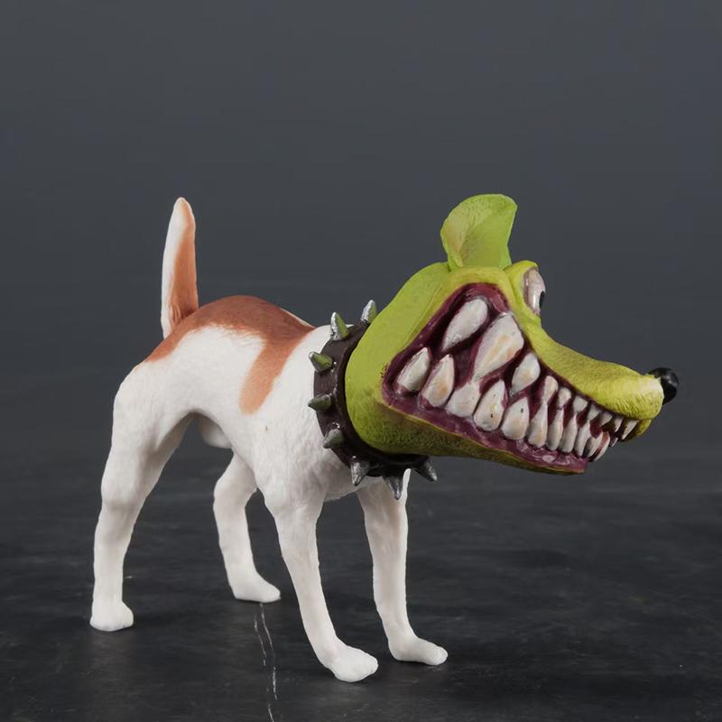 The Mask Dog 7cm Statue Desktop Decorations The Mask Collection Movie Character Trendy Figure Model Toy Kawaii Kids Gift