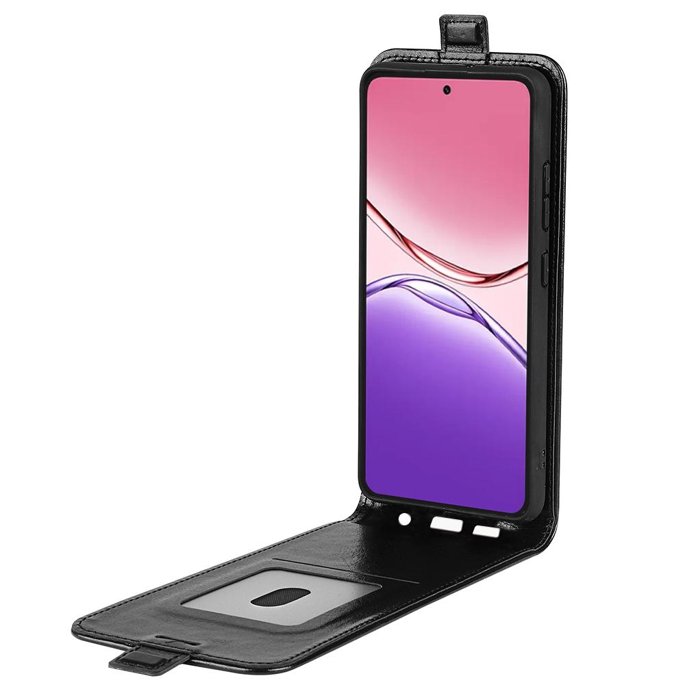 For Oppo A5x 5G/Oppo A5x 4G Case with Card Slots Vertical Flip Leather Phone Cover