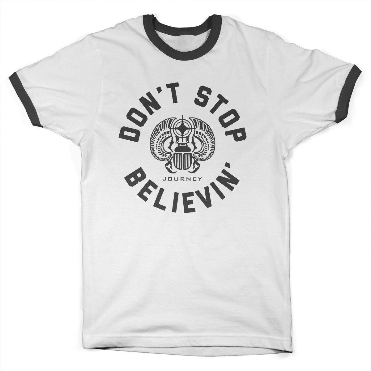 Licence Officielle Journey Don T Stop Believin Cercle Contraste T-Shirt XXL