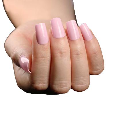 Square Artificial Press-on Fingernails Fashionable Classic Scratch Resistant False Nail Set Full Cover Trend Manicure Stickers