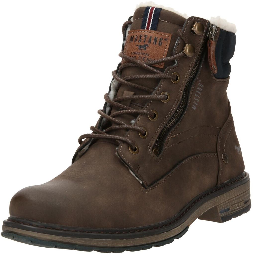 Lace-up Boots MUSTANG (4157-609) Dark Brown