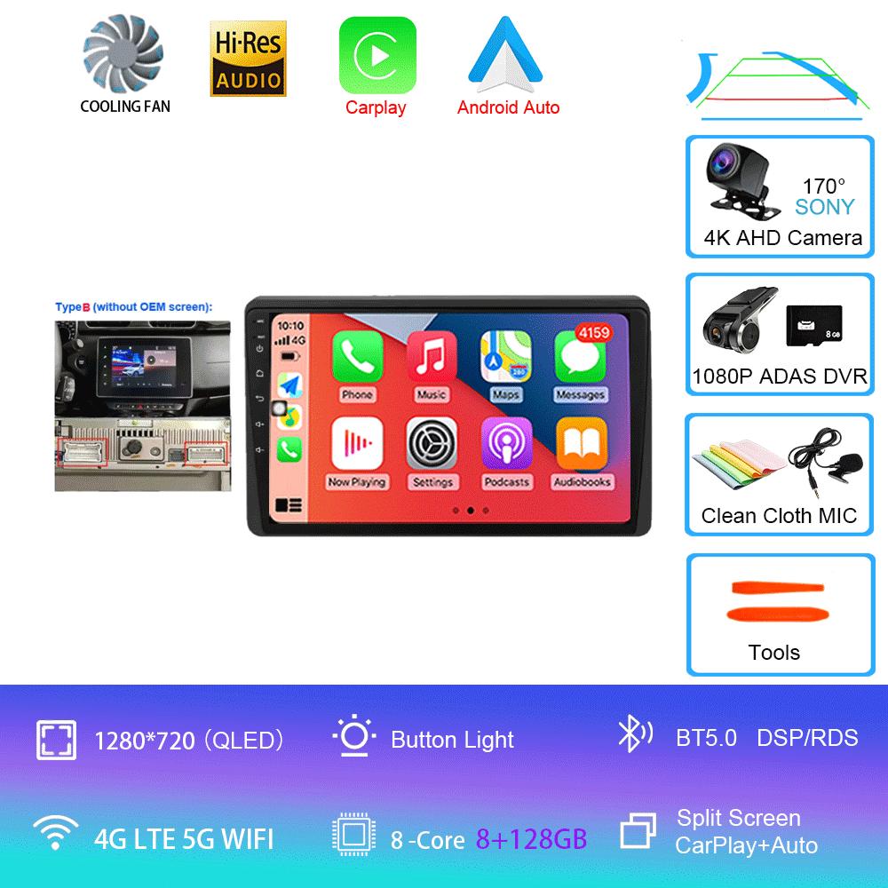 For Renault Duster HM 2 2020 2021 Arkana 1 2019-2021 Car Radio 2din Android 14 Multimedia Player 4G GPS Navi Carplay AutoRadio