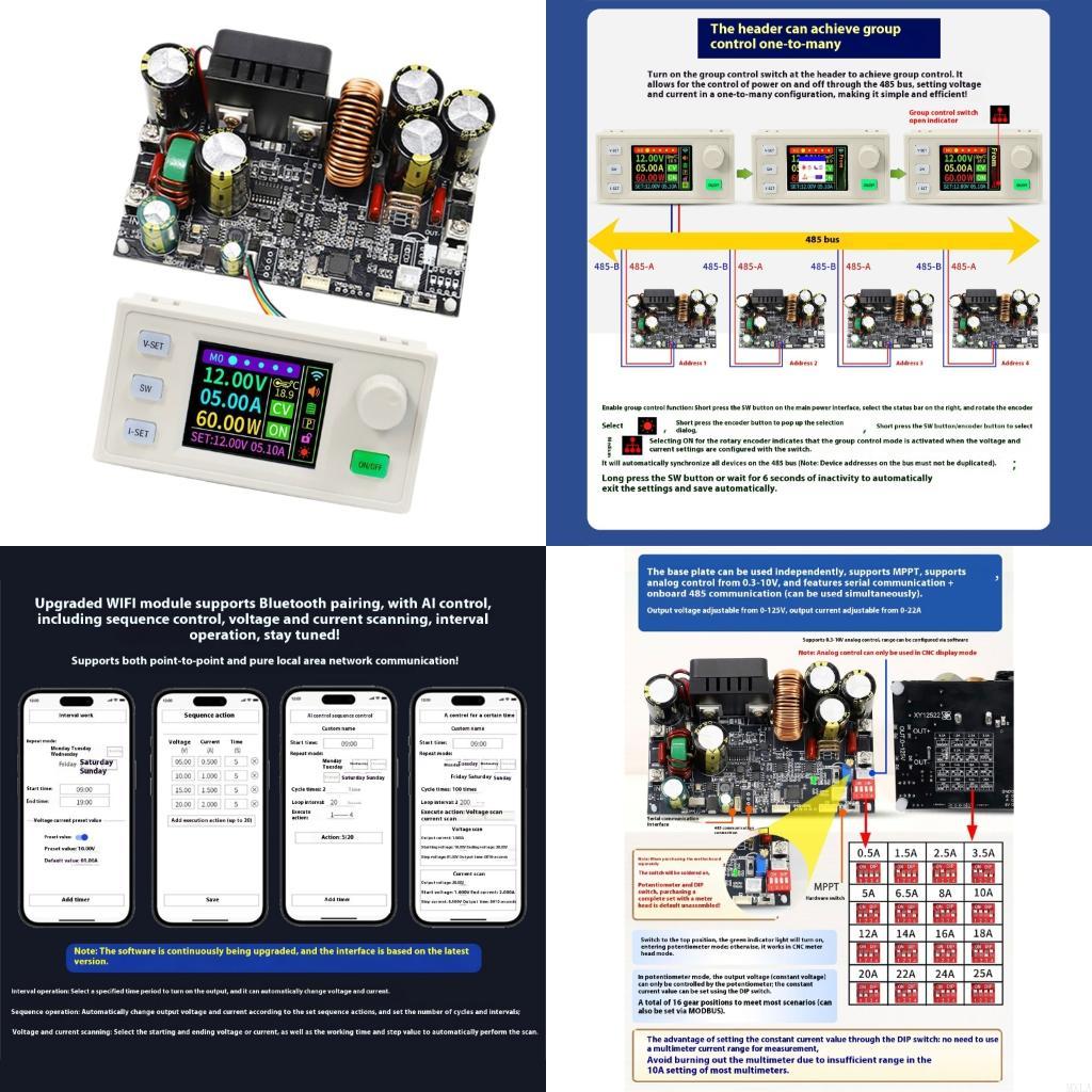 

MXLA Step Down Stabilized Voltages Current Regulator with LCD Screen Enduring China Mainland