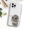Sad Hamster Meme Phone Case For iPhone 17,16,15,14,13,12,11 Pro,Max,Plus,X,XS,XR,SE4,E Mini Transparent Soft Cover