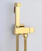 Gold Shower Wall Mounted Toilet Bidet Sprayer Set Brass Valve Bathroom Alloy Black Handheld Self Cleaning Bidet Faucet White
