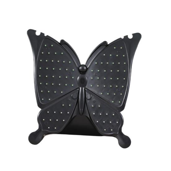 

Подставка для сережек с 96 отверстиями в форме бабочек, держатель для демонстрации украшений в виде сережек-гвоздиков, товары для домашнего декора чёрный