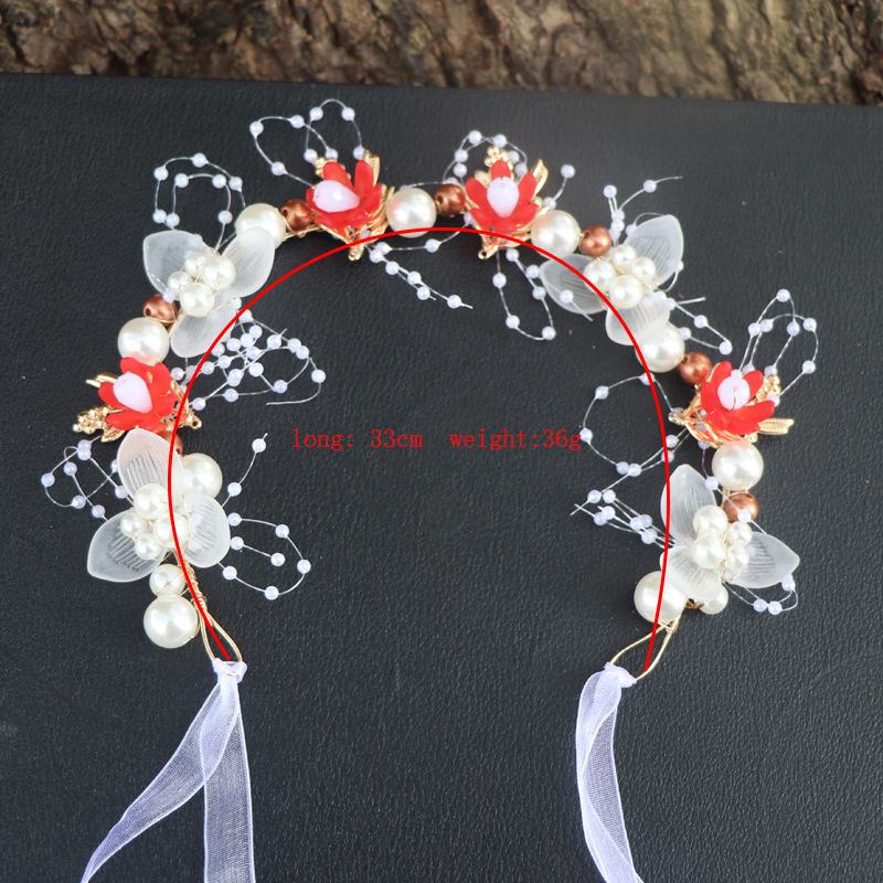 Floral Mori Style Headband for Girls - Fairy Princess Wreath Accessory