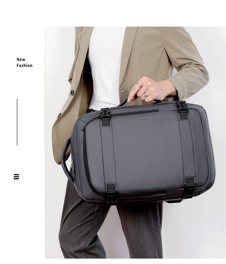 Herren Mode Business Reise Rucksack mit Logo - Multifunktionale Computertasche mit großem Fassungsvermögen