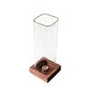 Flame Retardant Yoga Timer Incense Burner and Ash Catcher with Inverted Glass Bottle Design for Fitness Aromatherapy.