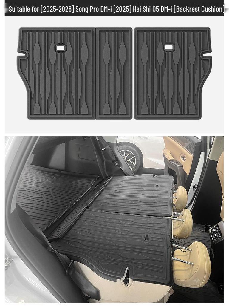 Waterproof TPE Floor & Trunk Mats for 2022-2026 BYD Song PRO