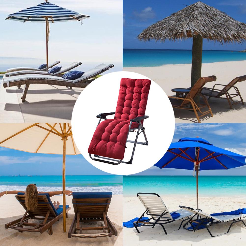 Thickened Garden Furniture Cushion for High Back Rattan Rocking Chair Patio Swing Seat Pad 170x53x8cm