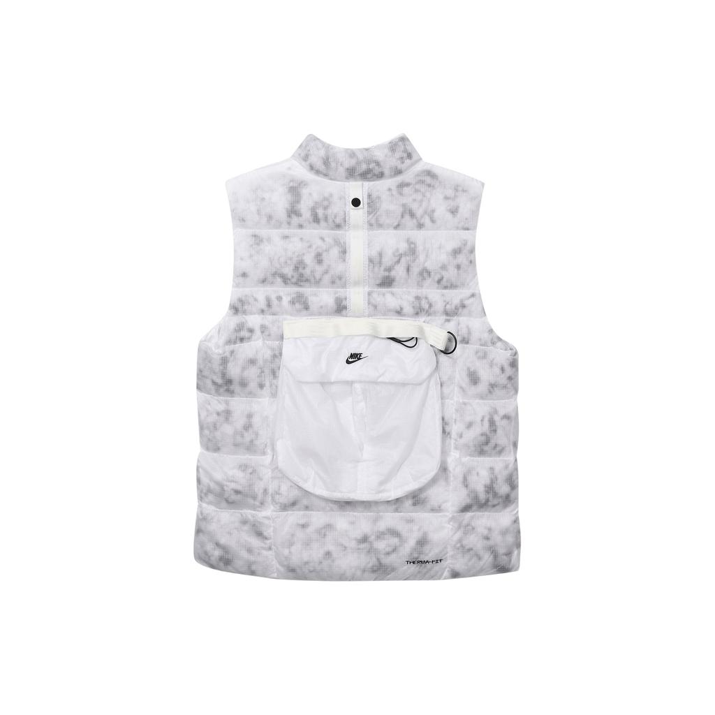 Nike Zip Collar Windproof Warm Cotton Vest Men Vests White DN2818-100