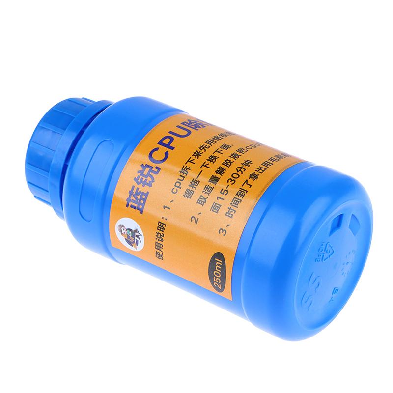 250 ml Black Glue Remover Liquid For Phone Cpu Glue Remover Phone Repair Tool