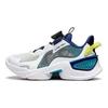 Li-Ning Cloud Low Top Kids Running Shoes Kids Sneakers White Green YKAU026-7