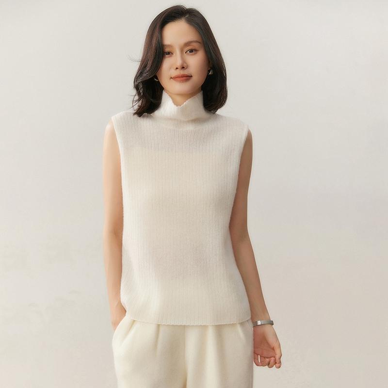Qinghe 100% Pure Cashmere Women's Sweater - Ultra Soft Luxury Winter Pullover