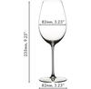 Set of Riedel Veritas Sauvignon Blanc Glasses, 2 Pieces (6449/33)