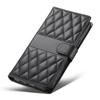 For Xiaomi 14T Case Rhombus Stitching Wallet Stand Leather Phone Cover with Long/Short Strap