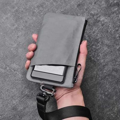 Zip Pouch Convenient ID Card Holder Weatherproof Storage Organizer