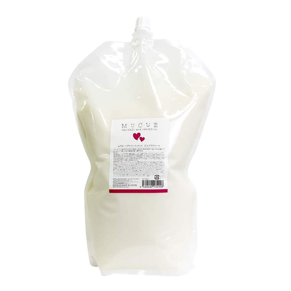 

Mucue Hair Treatment Pure Sweet 2000g Refill Liquid Clear