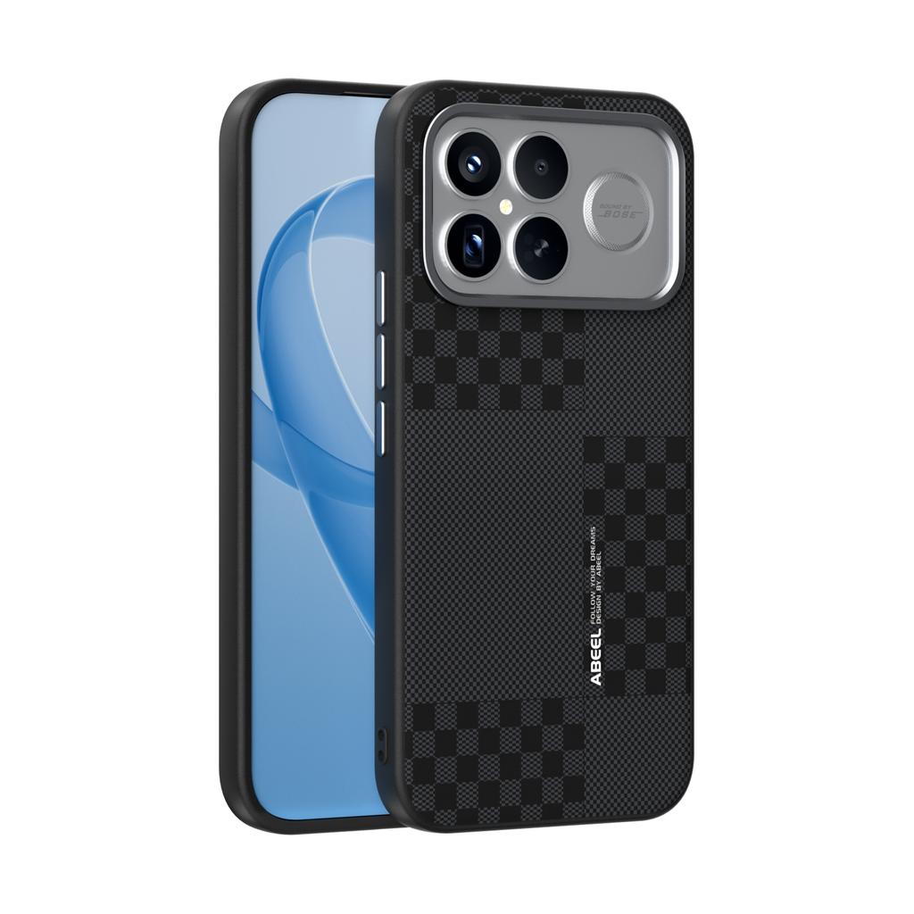 For Xiaomi Redmi K90 Pro Max Magsafe Wireless Charging Super Series Carbon Grid Pattern Camera Circle Mobile Phone Cases Cover