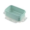 Airtight Lunch Box Food Container Clip Lock Seal Storage Box Clear Mini