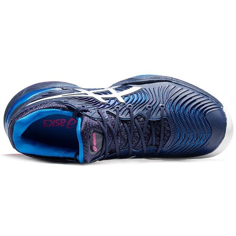 Asics Court FF 2 Peacoat White Women Sneakers Blue 1042A076-400