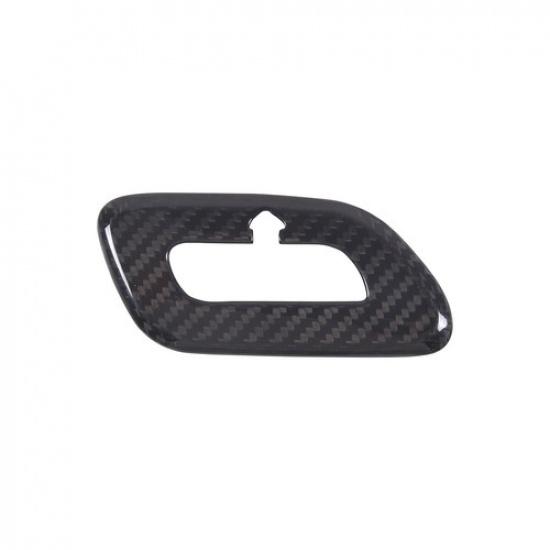 Real Carbon Fiber Garage Remote Switch Button Cover Trim For Corvette C8 -25