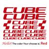 Autocolante Cadru Bicicletă CUBE Accesorii Decal Bicicletă Autocolant Vinil Caroserie Ciclism Rutier Cube