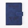 2024 Anti-Magnetic RFID Color-Changing PU Passport & Ticket Holder Wallet