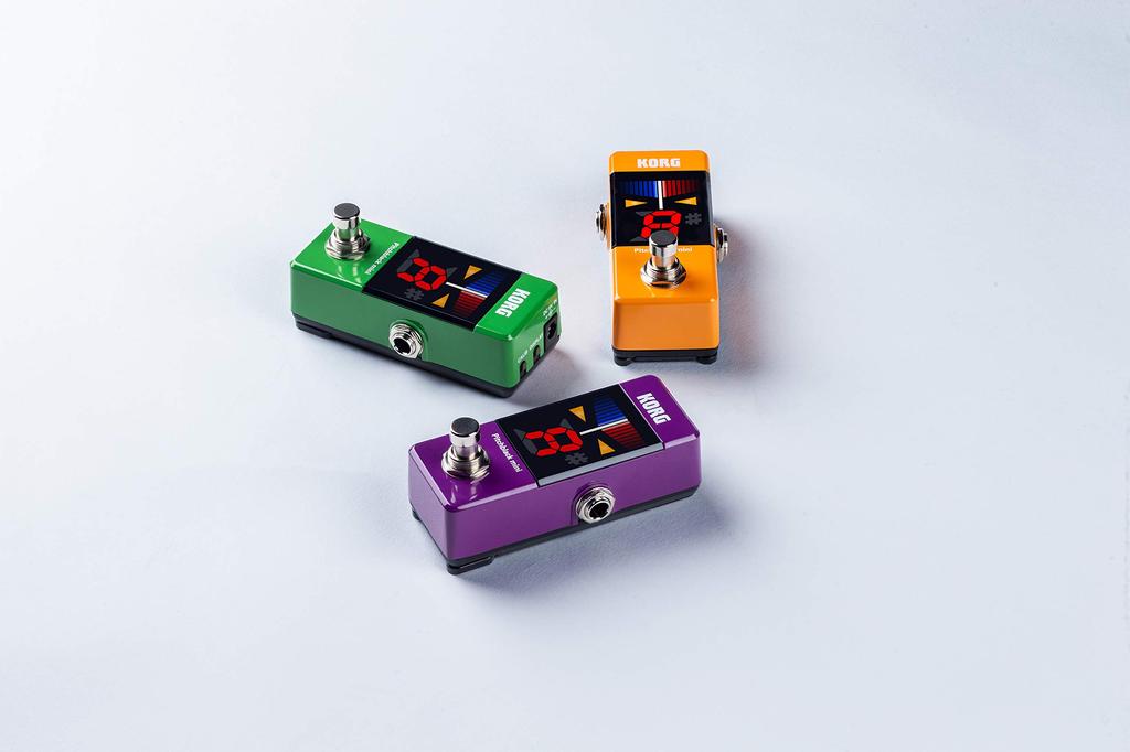 KORG Pedal Tuner Pitchblack mini OR Orange OR Guitar/Bass PB-MINI