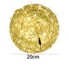 High Quality 20CM Hanging Light LED Light Multiple Colors Rattan Ball Fairy Light String Garden