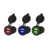 1Pcs 5V 2.1A/1A Car Charger Waterproof Port Socket Cigarette Lighter 12V/24V Dual Usb Outlet Replacement For Rv Camper Accessory