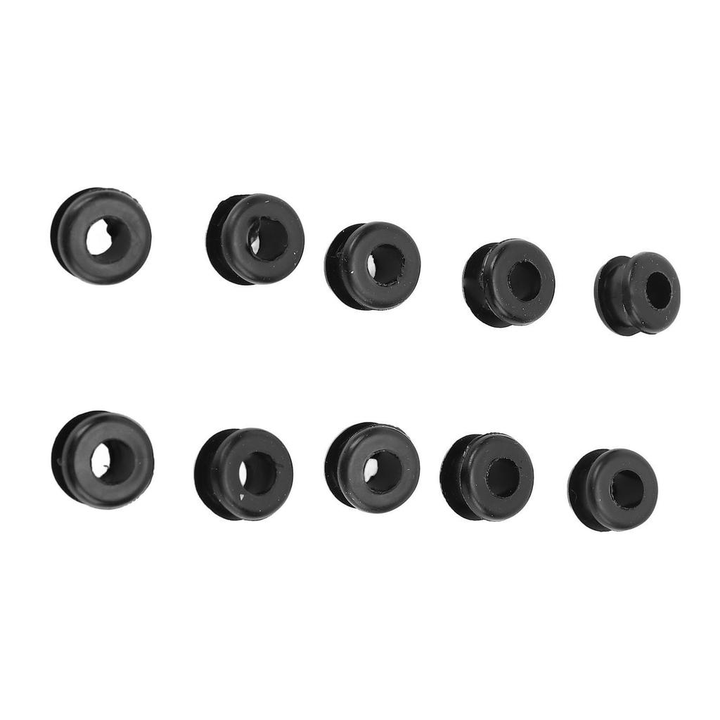Ceiling Fan Dampers Replacement Low Noise Rubber Fan Sealing Gaskets for Noise Reduction Black 10PCS