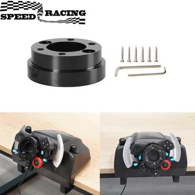 13/14 Zoll Lenkrad Adapterplatte Nabenadapter für Logitech G25 G27 G29 G920 70mm Lochkreis Aluminium Rennwagen Spiel Modifikation
