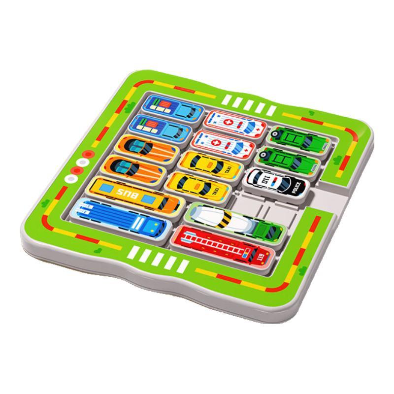 Magnetic Sliding Number Puzzle Car for Children's Educational Learning and Cognitive Development