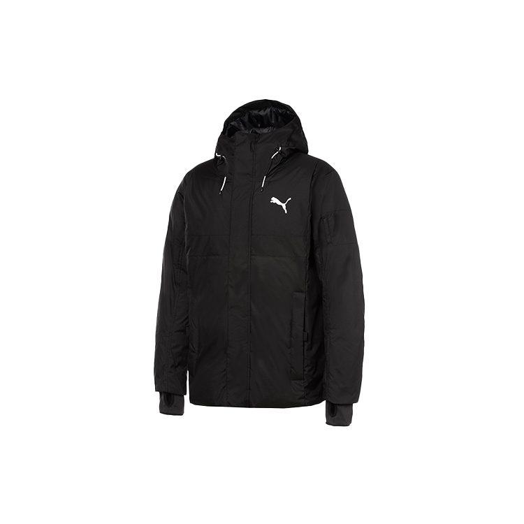 PUMA Down Jackets Men's Black Hooded Moderate Other 580025-01