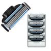 8 Pcs 3 Layers Men Face Razor Blades Shaving Blades Shaver Sharpener Razor Blade
