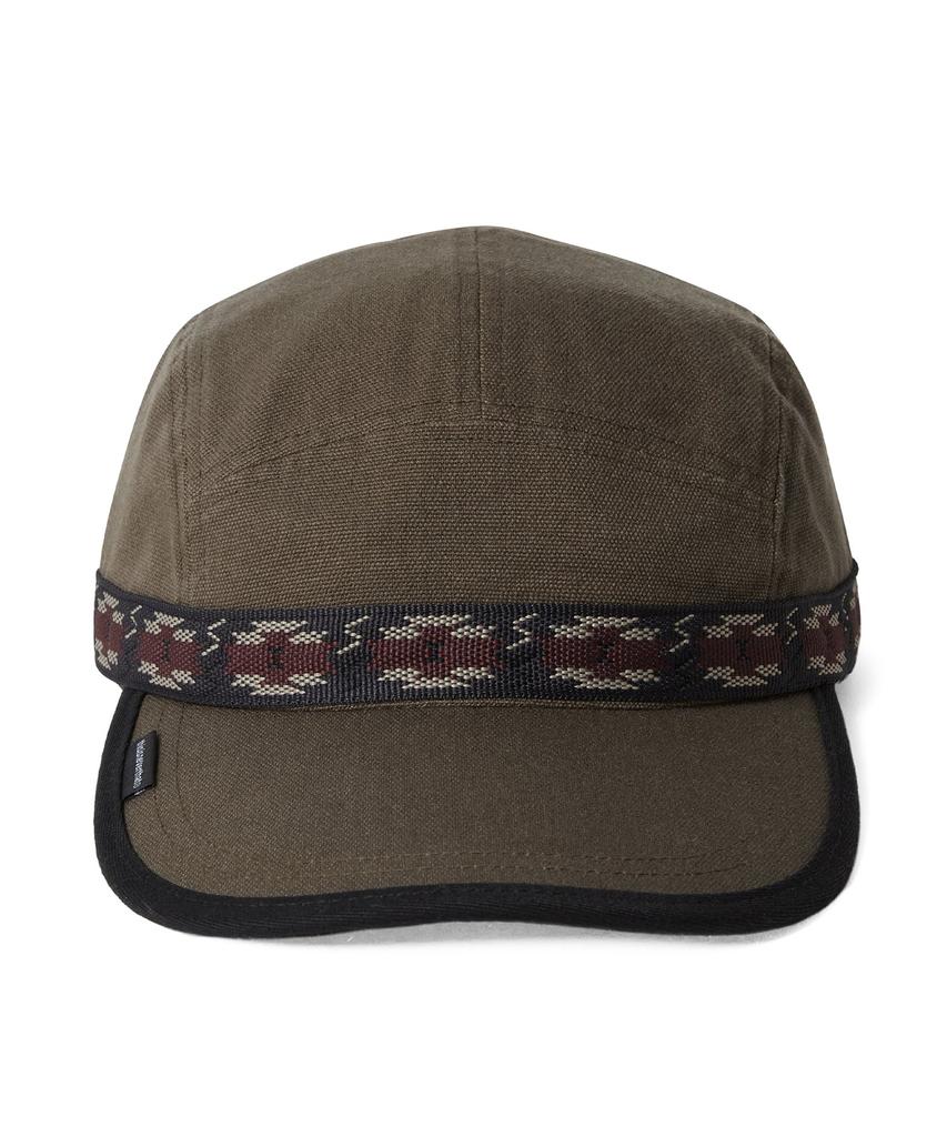 THISISNEVERTHAT Long Bill Strap Cap Khaki