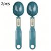 Digital Measuring Spoon Scale 0.1g Accurate 500g Capacity LCD Screen Portable Kitchen Food Scale for Baking Milk Powder Weighing