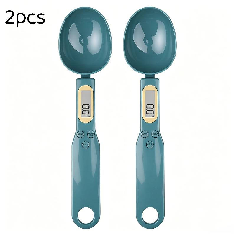 Digital Measuring Spoon Scale 0.1g Accurate 500g Capacity LCD Screen Portable Kitchen Food Scale for Baking Milk Powder Weighing