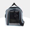 Expandable Cats Carriers Bag with Breathable Mesh Adjust Shoulder Strap Travel Case for Pet Dog Ventilation Suitcases