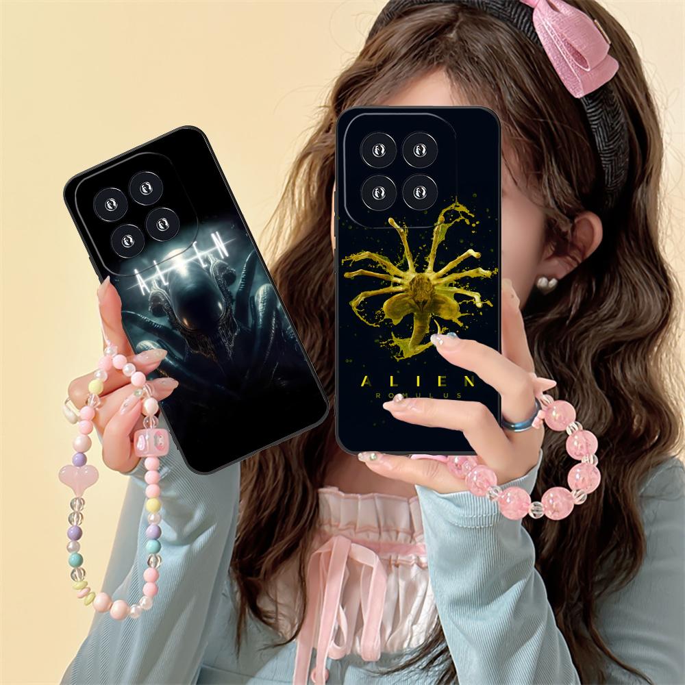 Alien Romulus Handyhülle für Xiaomi 15 14 13 12 Mi 11 T Ultra Lite Pro S X 5G Bunte Druckabdeckung Luxuriös Hübsch