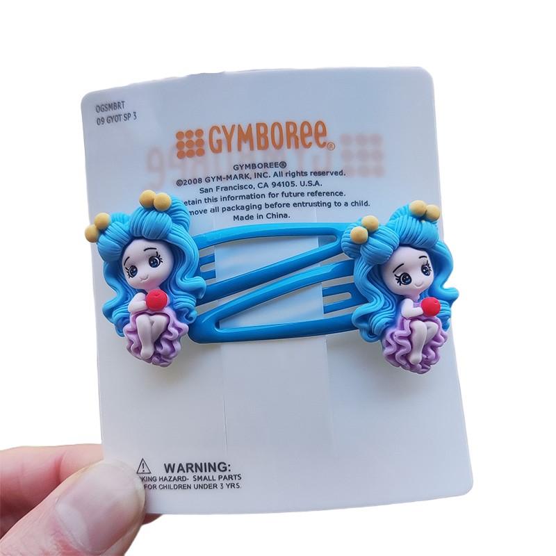 2PCS Dessin Animé Princesse Enfants Élastiques à Cheveux Enfants Chouchous Filles Accessoires Cheveux Mignon Bébé Coiffure