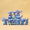 Disney Lilo Stitch 12 Pcs Action Figures Collection Set Adorable Ornament For Kids And Fans Of The Cartoon!